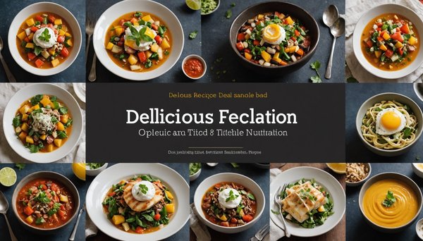 Recettes délicieuses pour une nutrition légère et équilibrée