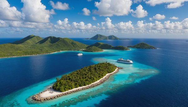 Explorez les îles paradisiaques lors de votre croisière caraïbes !